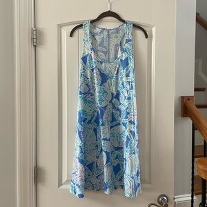 EUC Lilly Pulitzer Pima cotton tank dress, Size Medium